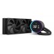 NZXT Kraken Elite 240 Sistema de refrigeración líquida todo en uno 12 cm Negro 1 pieza(s) - rl-kn24e-b2